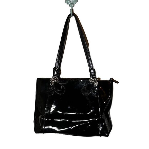 Patent Leather Brighton Handbag - Picture 4 of 13